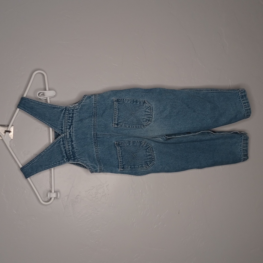 Kids Blue Denim Overalls - Picture 5 of 7